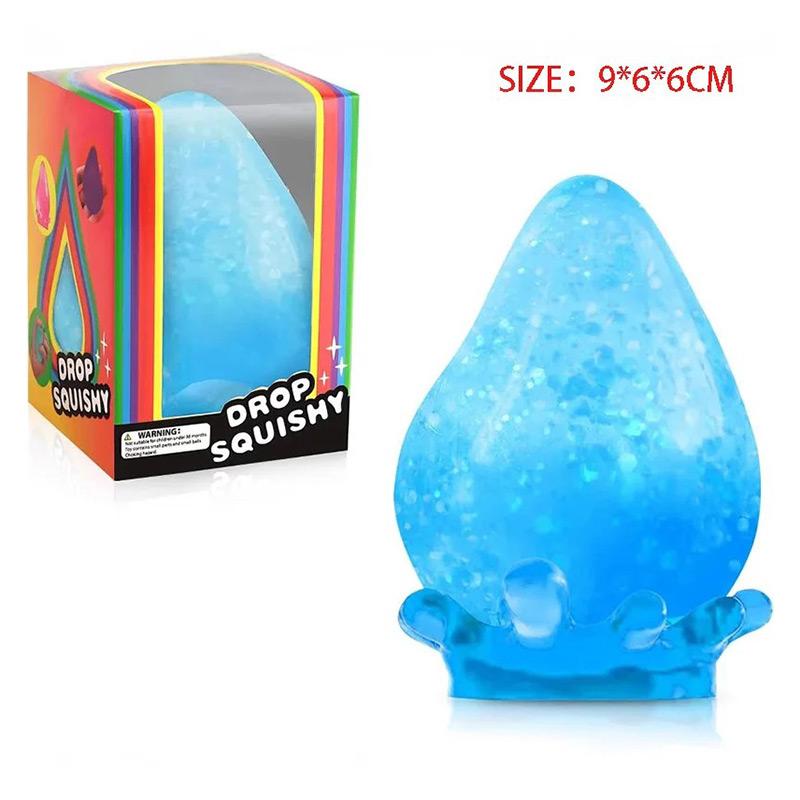 Needoh Stress Relief Sensory Squishy Dreamy Water Drop Maltose Texture Slow Rising Fidget Anti-Anxiety Sensory Gadget