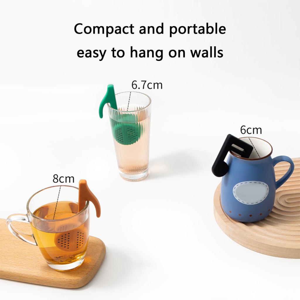 Nota Musicale Silicone Infusore per Tè Filtro per Tisane a Foglie Sfuse Grado Alimentare Lavabile in Lavastoviglie Filtro Regalo Unico