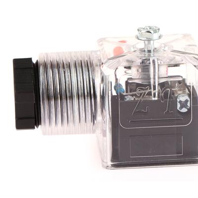 1 pièce DC24 Bobine de solénoïde Bouchon de vanne hydraulique Transparent Tension Accessoires universels