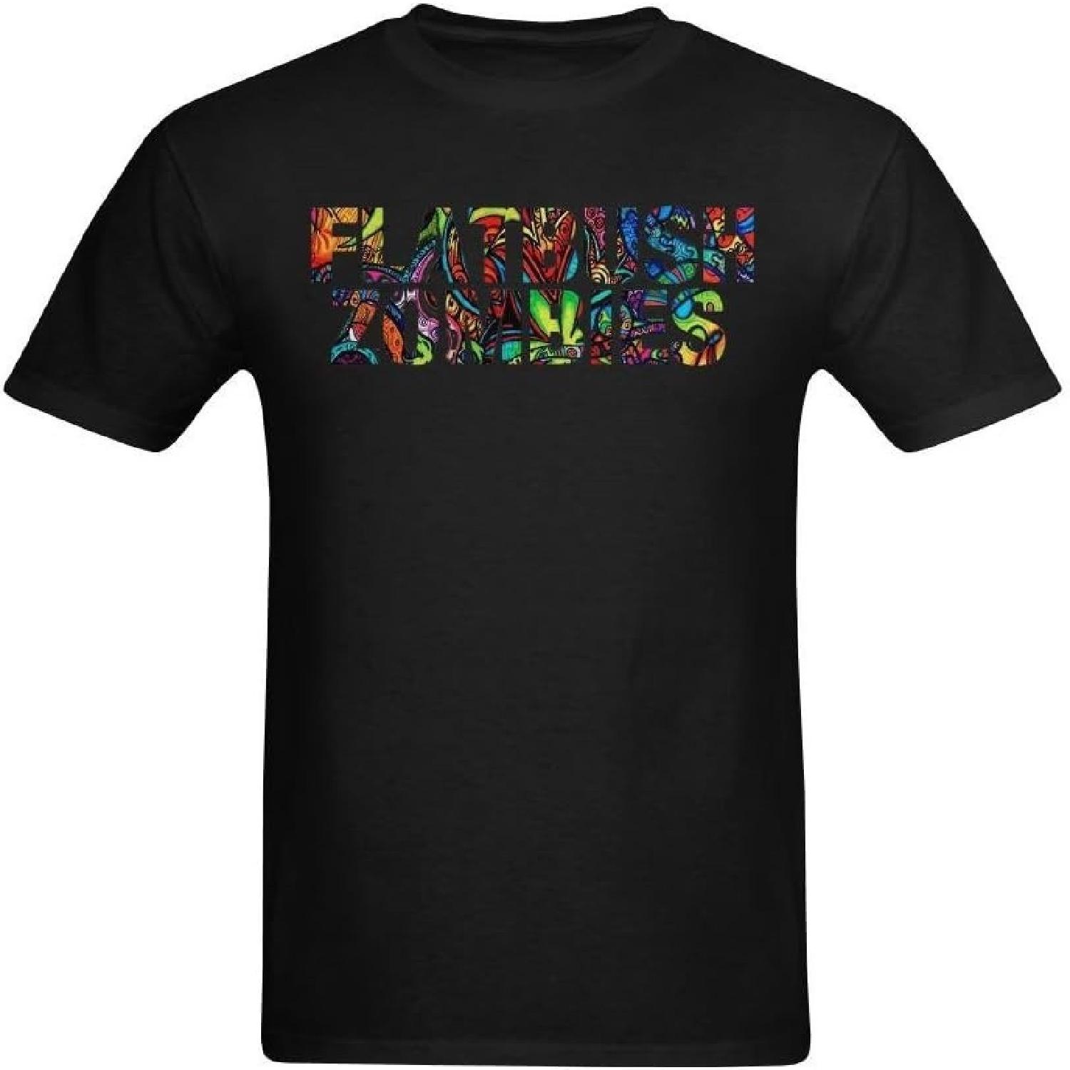 Мужская цветная футболка Flatbush Zombies Дизайн Размер Medium S