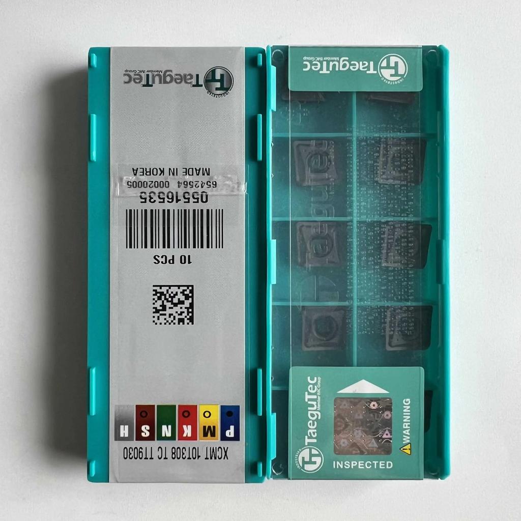 XCMT10T308TC TT9030 / Industrial indexable Carbide Inserts 10 Pcs