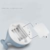 Electric Cartoon Whale Flashing Ball Water Squirting Sprinkler Baby Bath Toy Automatic Squirting Water Baby Bath Toy