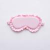 1pc Silk Ruffle Sleep Eye Mask Soft Sleeping Eye Covers Multicolor Night Dream Blackout Eye Patches for People To Sleep Better