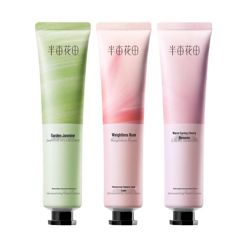 Half Acre Flower Field 6% Shea Butter Hand Cream Trio