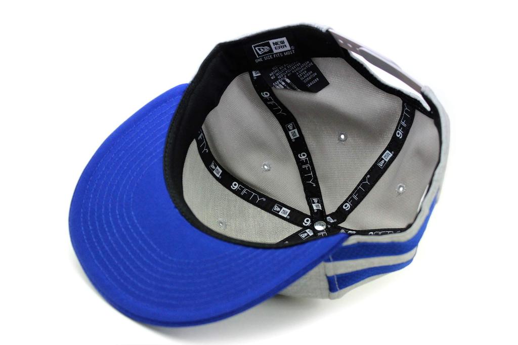 [New Era] Cap 9FIFTY Heather Stripe Snapback SHADOW HEATHERROYAL