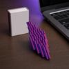 Decoration Art 3D Printed Slime Cube Fidget Toy, Squishy Puzzle Stress Relief Toy for Desk Office, Home Creative Geometric Desktop Decor with
