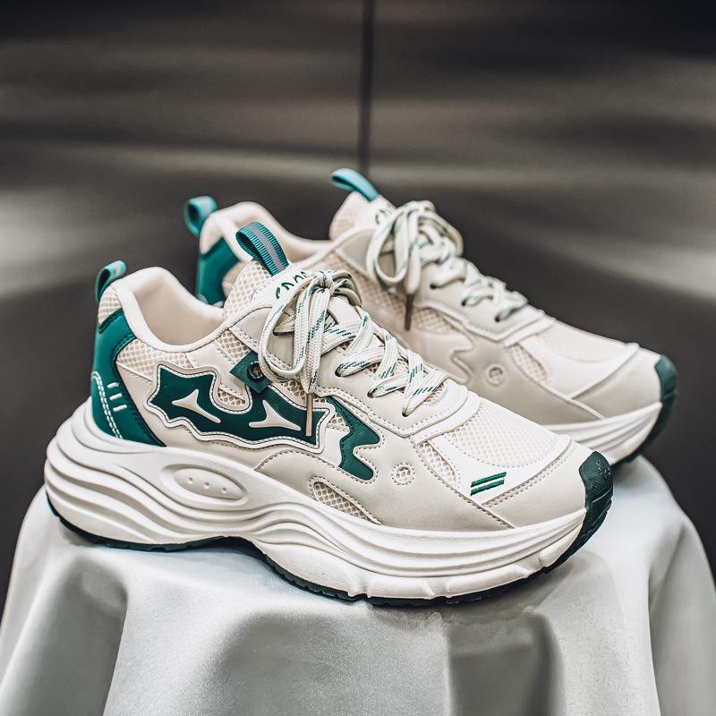 

Мужская обувь 2025 новый весенний тренд универсальные износостойкие студенческие спортивные и повседневные кроссовки мужские дышащие кроссовки для папы 44