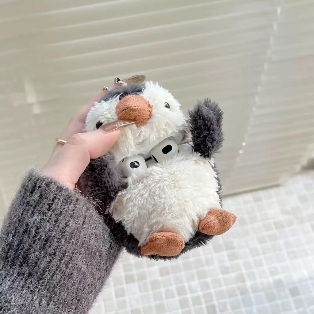 Plüsch japanischer und koreanischer Cartoon-Pinguin für AirPods 1 /1 Hülle pro1 apple bluetooth 1/1 Generation Ohrhörerhülle