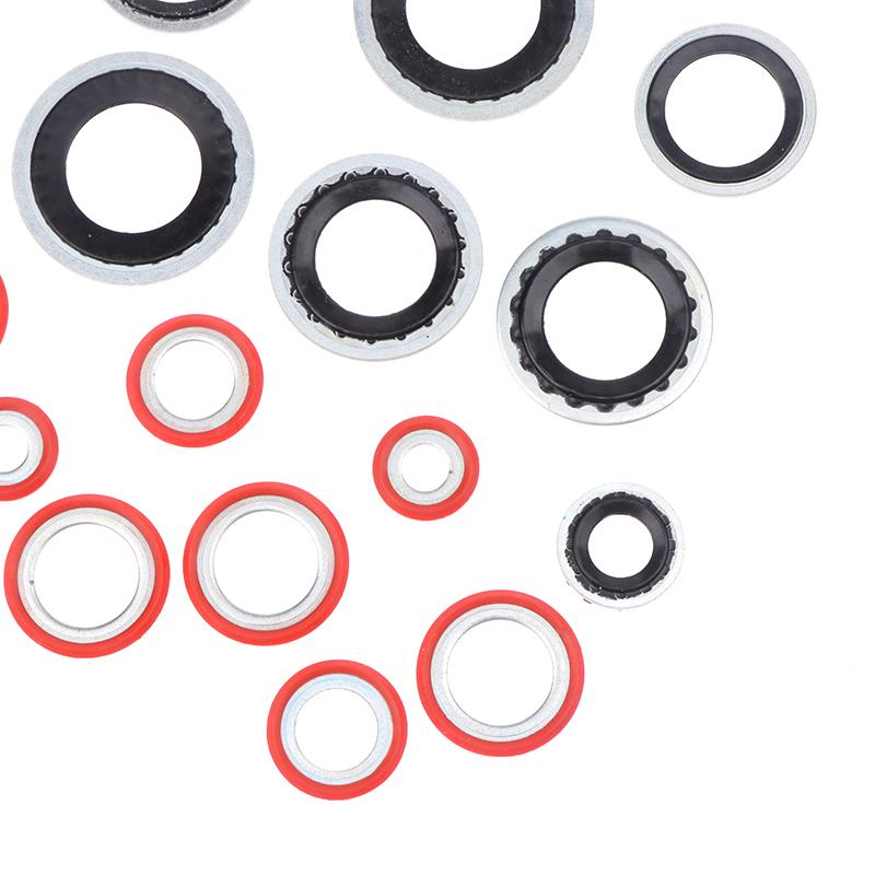 30 juntas de sellado para sistemas de aire acondicionado automotriz, juntas de válvula de expansión, juntas de culata y juntas de compresor.