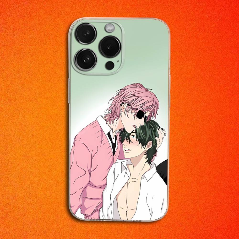 Y-Yarichin C-Comics Club For iPhone 17,16,15,14,13,12,11,Pro,Max,Plus,E,SE4,Air,Mini Transparent Phone Case Cover