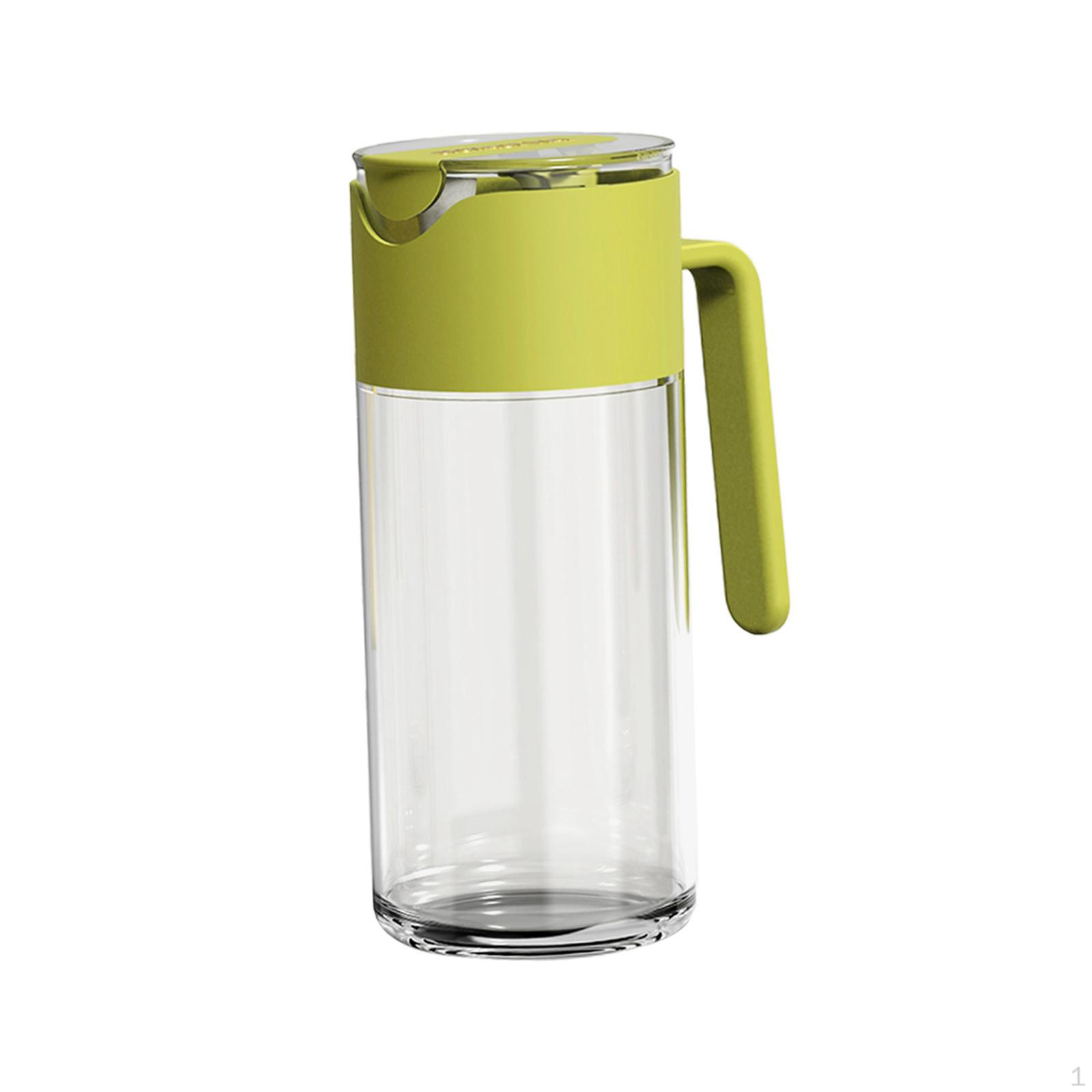 

Диспенсер для растительного масла 550 мл, соевый соус, автоматическое открывание и закрывание горшка зелёный