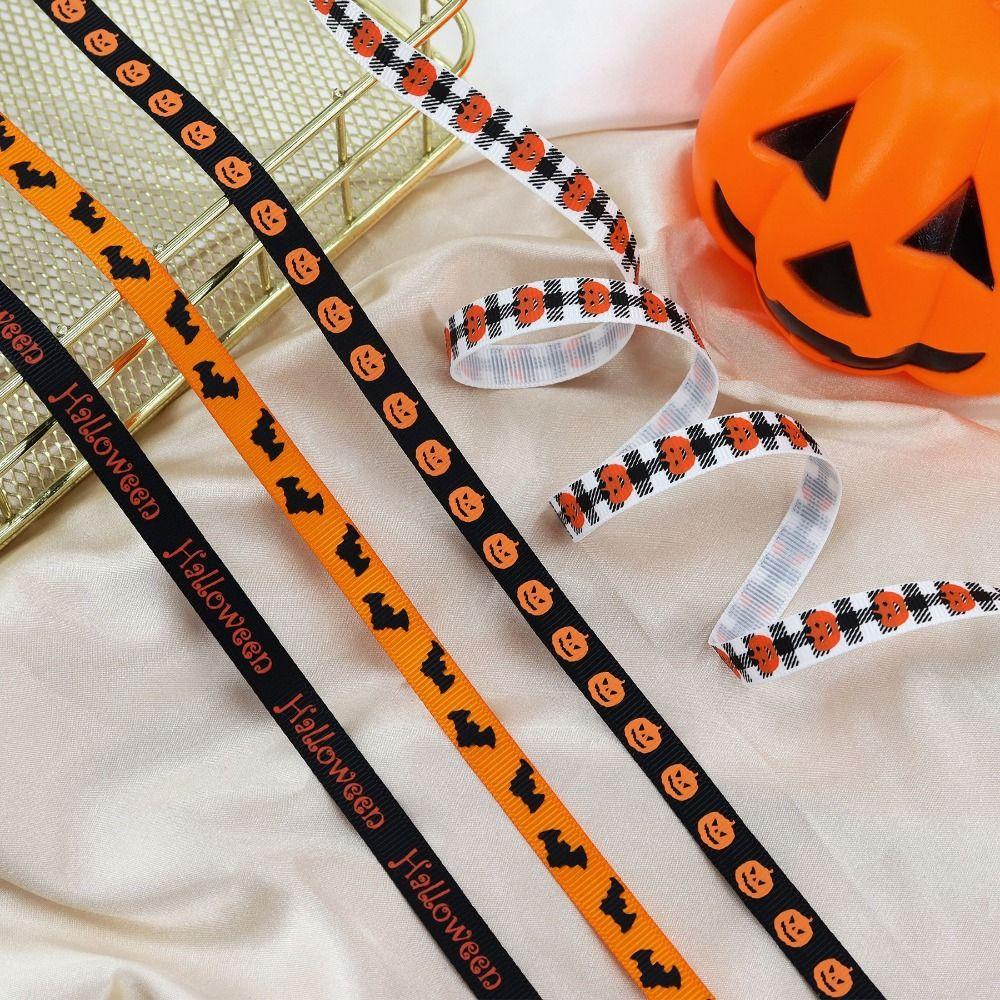 Cartoon Halloween Gift Wrap Ribbon DIY Crafts Party Favor Ribbon  Scrapbooking Supplies