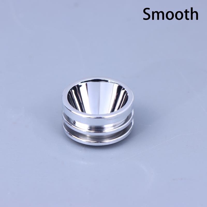 1 Pcs S5 20Mm Smooth Reflector Flashlight Reflective Cup Reflector Bow Smooth Orange Peel Led Hole 7Mm