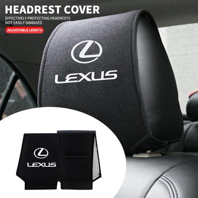 Auto Driver Head Cushion Dust Cover Headrest Cover For F-SPORT ES RX NX LS UX LM LX GX LC RZ IS CT GS RC HS SC TX