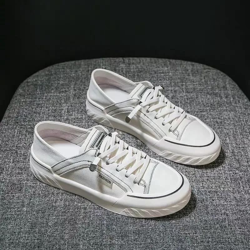 Fashion Flat Comfortable Elegant Women's Running Shoes Trend 2024 Canvas Mirror Luxury Cute Low Hit Ladies Shoe Designer Fashion White