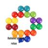 Colorful 3D Gravity Puzzle Ball - Magic Cube Decompression Toy