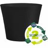 Plant Pot Garden ID Black 40 X 34 Cm