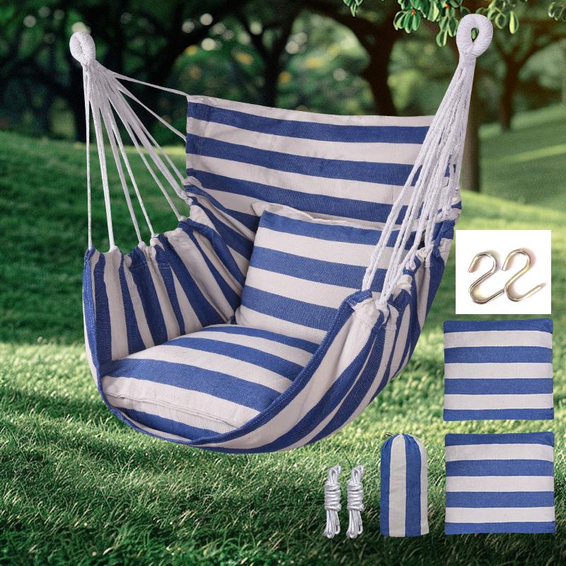 Canvas Swing Chair for Dorm Rooms and Bedrooms – Perfect for Students and Adults