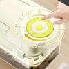 4L Plastic Pickle Jar With Press Plate Leakproof Kitchen Organizer Bin For Gherkin Sauerkraut Olive And Kimchi Storage Container