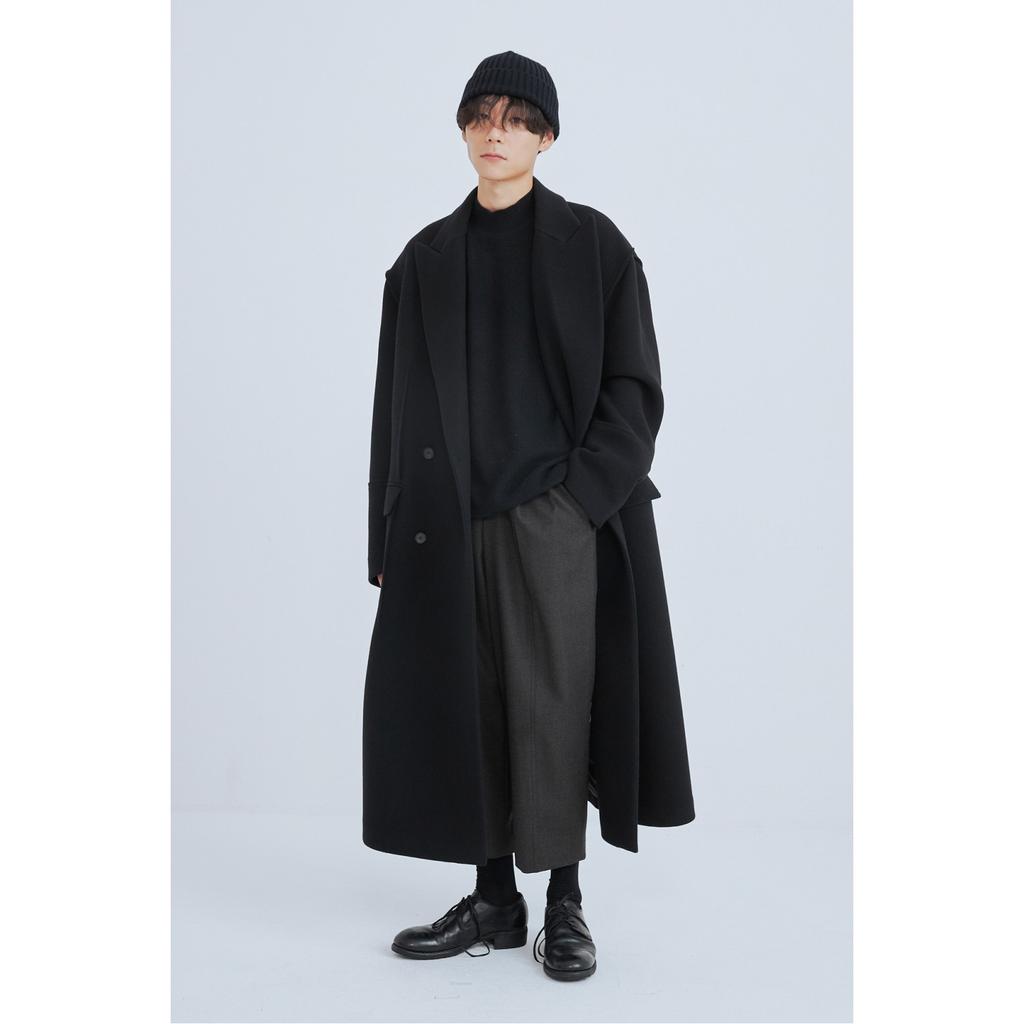 Recode Oversized Maxi Double Coat_Rkcaw23615Bkx
