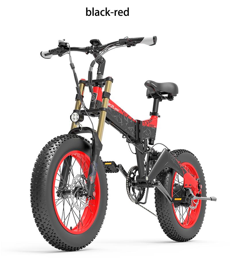 LANKELEISI X3000Plus 1000W Motor Adult Electric Bicycle 48V17.5AH Battery E-Bike 20 Inch Fat Tire Urban Commuting Mountain Electric Bike