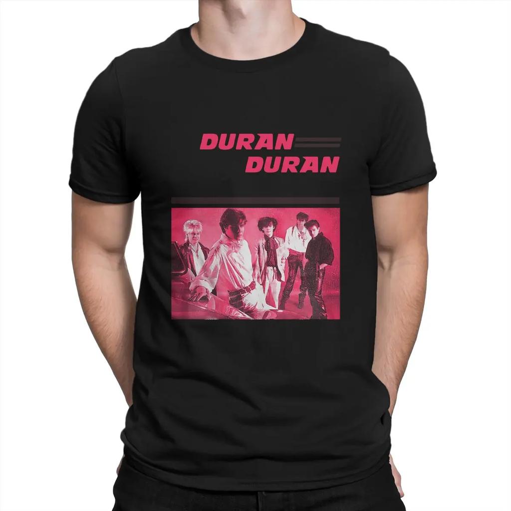 T-Shirt Leading Figures In The British New Wave Funny Cotton Tees Short Sleeve Duran Duran T Shirt Crewneck Clothes Unique Unisex