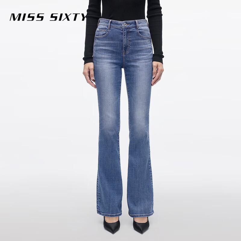 

MISS SIXTY Women s Imported Denim Flared Jeans 24