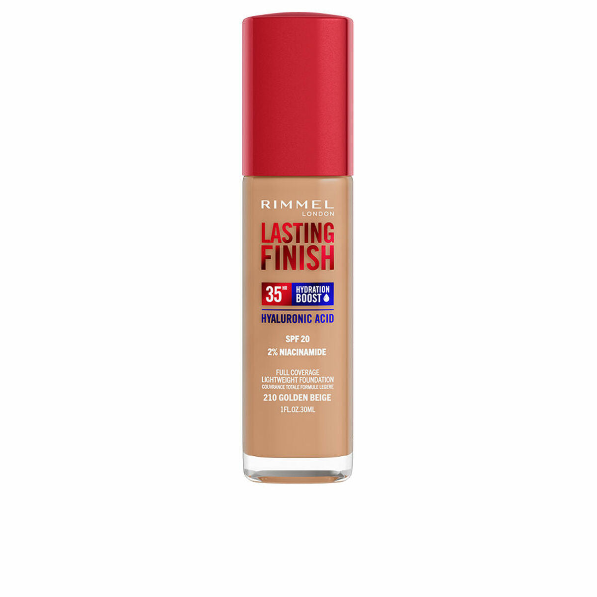 

Rimmel London Lasting Finish Creamy Makeup Base No. 210 Golden Beige Spf 20 30ml