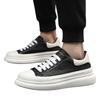 Lift Shoes Elevator Sneakers Chunky Unisex Height Increase 6cm White Sneakers Plus Size 38-44