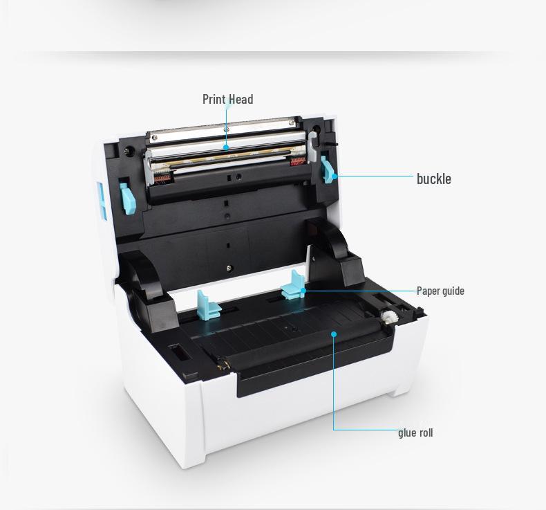 110mm Bluetooth Thermal Label Printer for Express and FBA Waybills