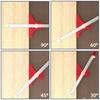 Metric/British Angle Marking Device Multi Angle Adjustment Marking Device Woodworking Marking Ruler