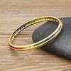 AIBEF 2021 New  Charm Rainbow Rhinestone Bangles Copper Zirconia Cuff Bracelets High Quality Jewelry Gift For Women Girls