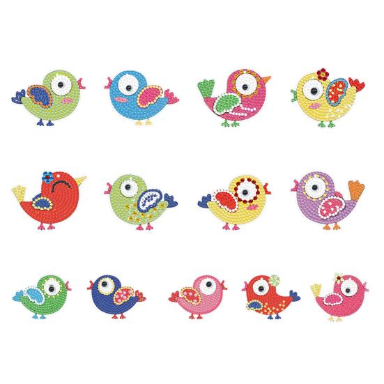 DIY Pintura Diamante Pingente Forma Criativa Cor Brilhante Brilho DIY Bordado Artesanato Janela