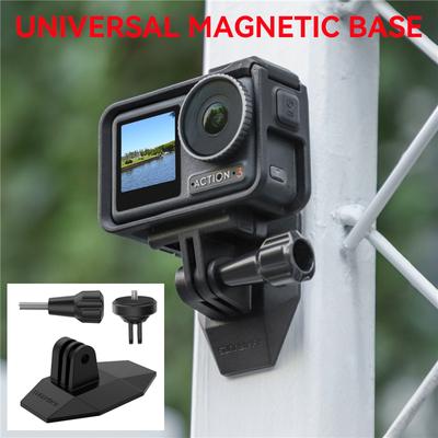 Magnetyczny Uchwyt Magnetyczny Uchwyt Samochodowy do GoPro 13 12 11 10 9 DJI OSMO Action 5 Pro 4 Kamera Sportowa Motocyklowy Uchwyt Stojak