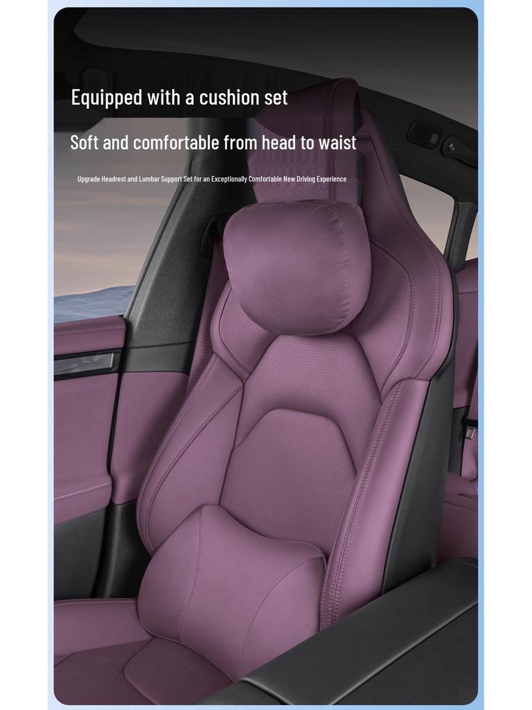 Xiaomi SU7 Magnetic Headrest & Neck Support Pillow: All-Season Comfort for Car Seats