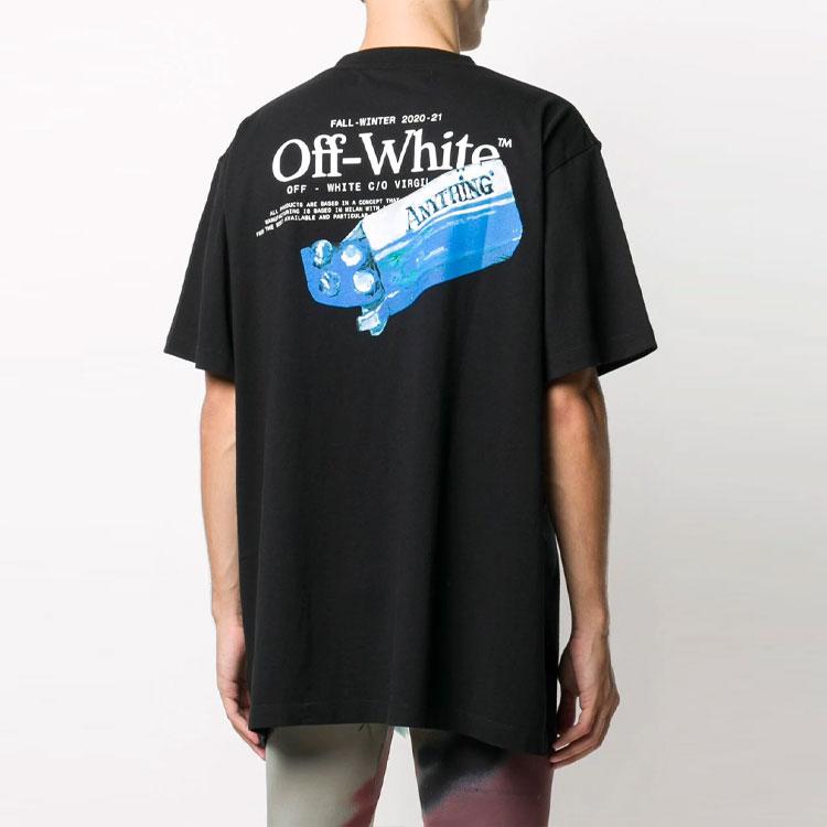OFF WHITE Koszulka Pascal Medicine OMAA038F20FAB0031010