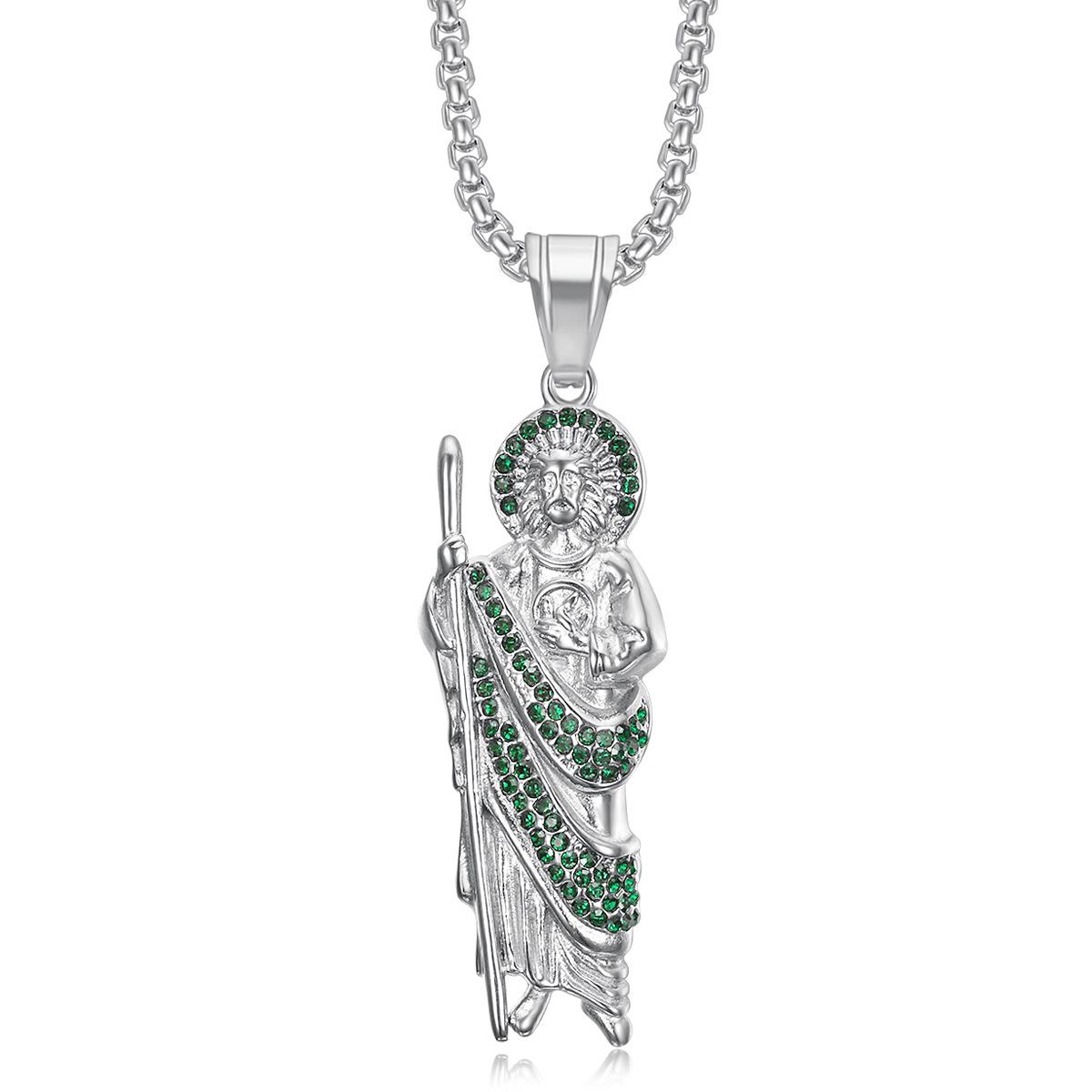 Fashion Trend Jewelry Inlaid with Zircon Necklace Pendant Accessories 2025