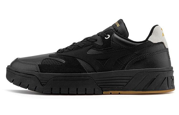 Baskets Mizuno Court Cl Low 'Noir Or' pour Homme 36.5