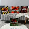 Movie J-Jurassic Cool Park Cushion Cover Pillow Case Pillowcase Soft Skin Friendly & Comfortable with a Hidden Zipper