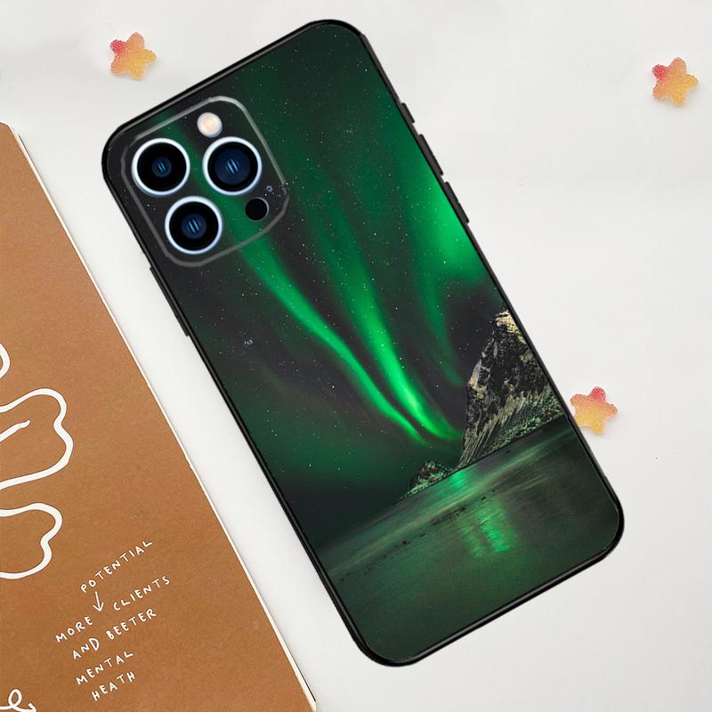 Northern Lights Phone Case For iPhone 15 16 14 13 12 11 Pro Max Mini Plus XS X XR Back Cover