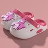 Authentic My Little Pony Clog Shoes for Outdoor Beach Wear, Children's Non-Slip Sandals, Girls' Comfortable Cartoon Shoes