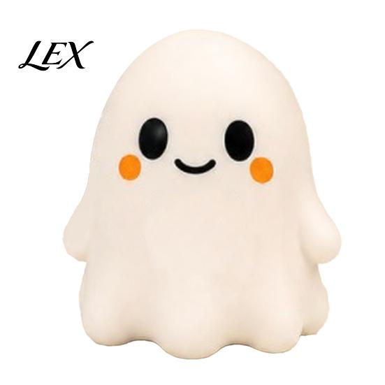 Squeeze Fidget Toy Halloween Bow Ghost Toy, Stress Relief Cartoon Sensory Anxiety Soft Stretchy Party Favors for Adults Kids Gadget