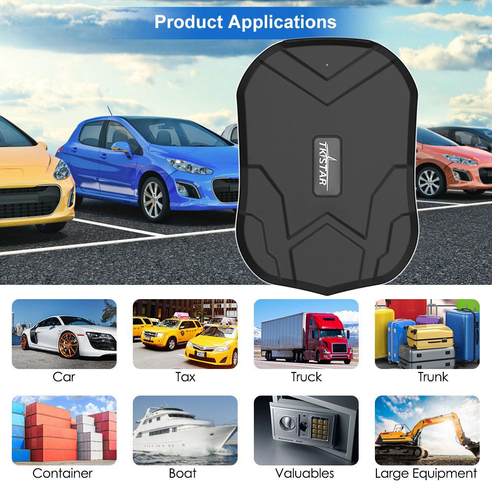 Car Tracker GPS Tracker Car TKSTAR 2G TK905 5000mAh 90 Days Standby Vehicle Tracker GPS Locator Waterproof Magnet Free Web APP