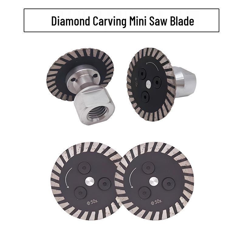 Mini disc diamantat M14 pentru tăiere uscată și gravare faianță și marmură