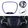 Steering Wheel Center Cover Trim Ring Purple for Dodge Charger/Challenger 15-21