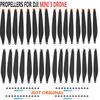 For DJI Lito 1/X1/Mini 3 Propeller Props Blade Replacement Wings Light Weight Mini 3 Lito Accessories