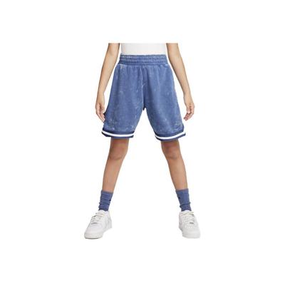 Dna Kultur des Basketballs Großes Fleece Basketballshorts Kindershorts Blau FV0309-461