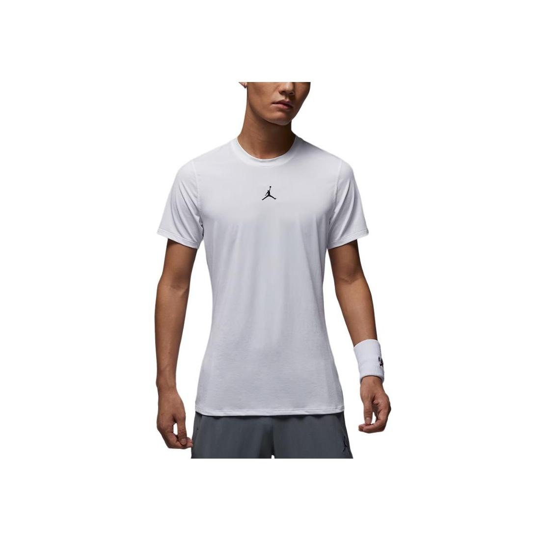 

New Jordan Sport T Shirts Men s White/Black HV4100-100 XL