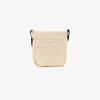 Afternoon Tea Living JG05 Quilted Square Shoulder Bag, Off-White [Large Capacity, Water-Repellent] Lightweight Tote Bag, Perfect for Commuting