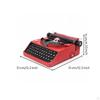 Vintage Typewriter Model Antique Decorative Industrial Tabletop Ornament for